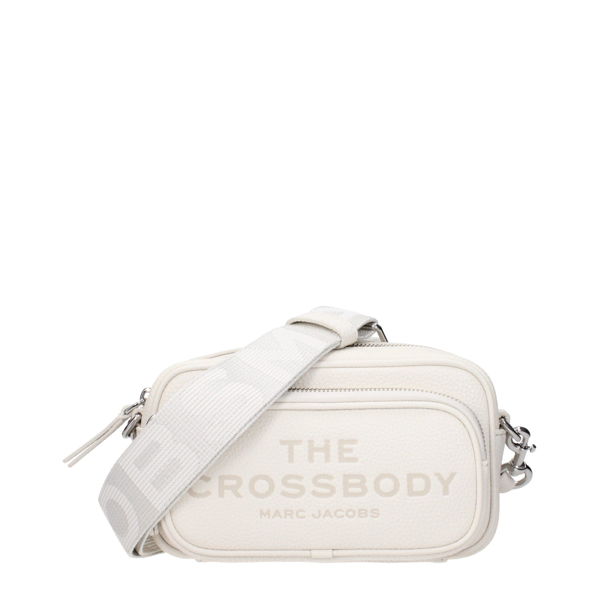 Crossbody Handbag by Marc Jacobs for women in leather blue & white showcases a versatile sophistication silhouette, featuring a secure , versatile sophistication , and versatile crossbody-strap & adjustable-strap for a versatile sophistication finish.