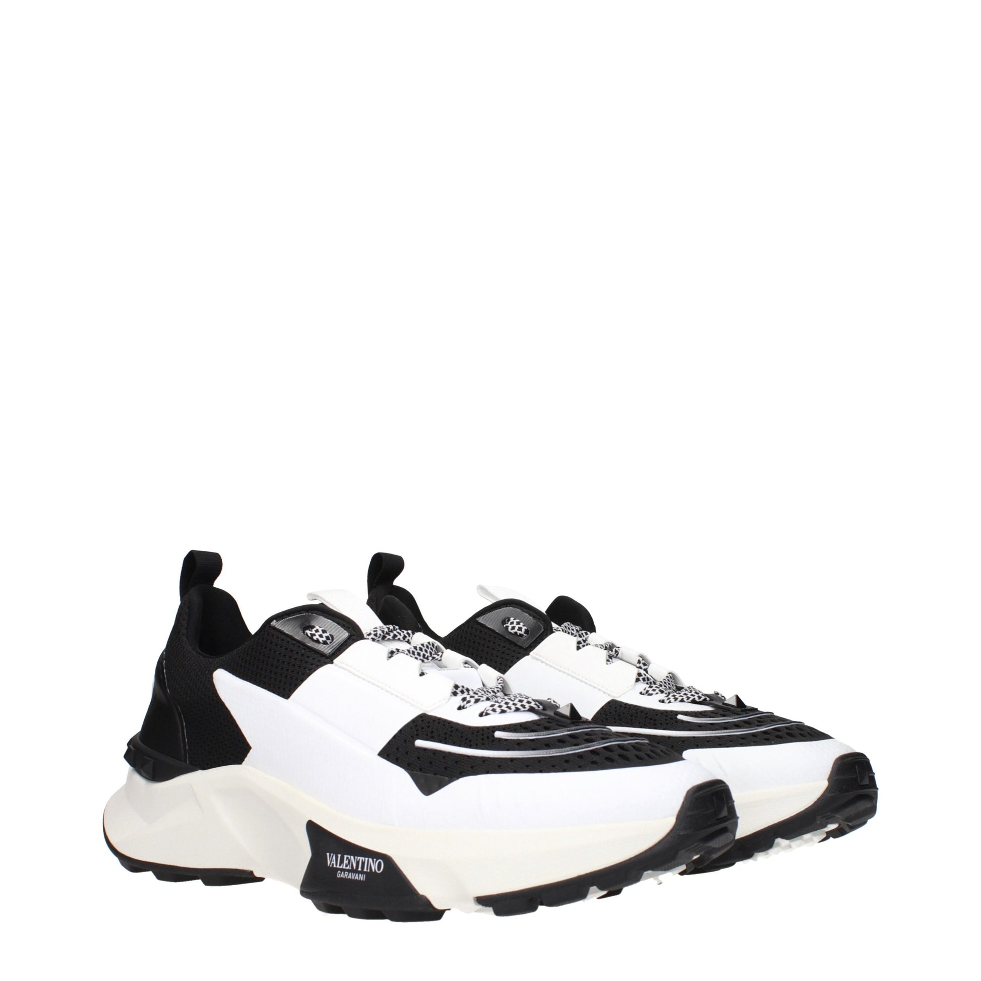 Athletic Sneakers Valentino Garavani men fabric black featuring a avant-garde Men's Athletic Fabric Sneakers design with a avant-garde athletic style for a refined finish.