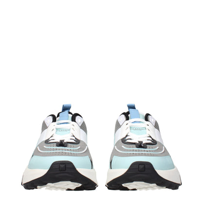 Athletic Sneakers by Valentino Garavani for men in fabric gray features an exquisite silhouette, showcasing the premium athletic style of the Men's Athletic Fabric Sneakers with an exquisite finish.