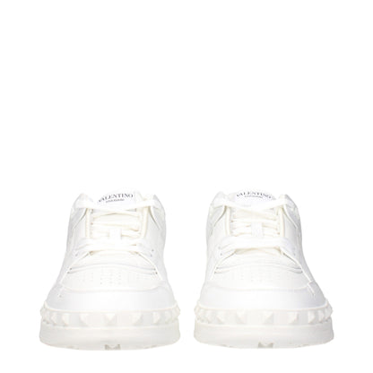 Valentino Garavani Blue Leather Sneakers
