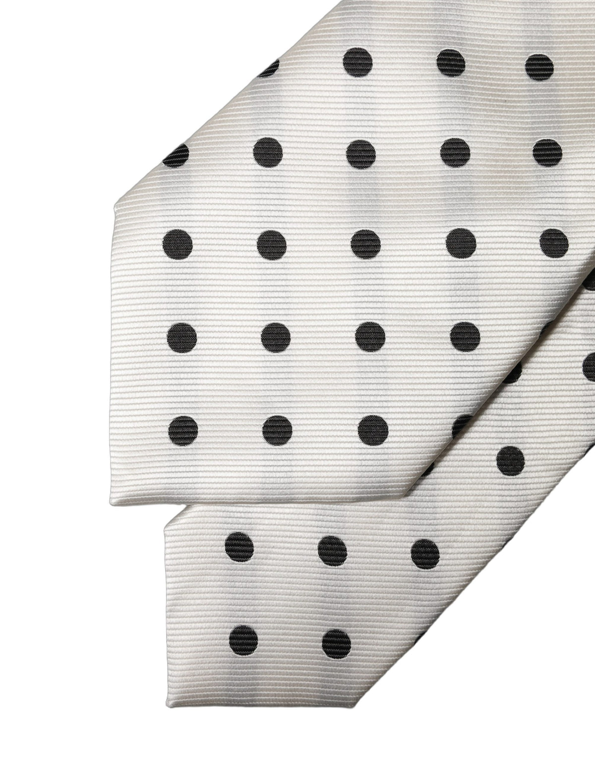 Dolce & Gabbana Aria Silk Necktie - Black White