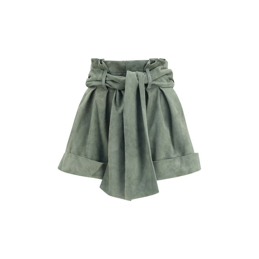 Balmain Bicolor Lamb Ovis Aries Aries Bermuda Shorts