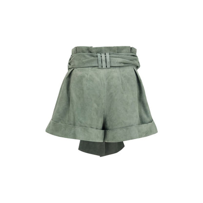 Balmain Bicolor Lamb Ovis Aries Aries Bermuda Shorts