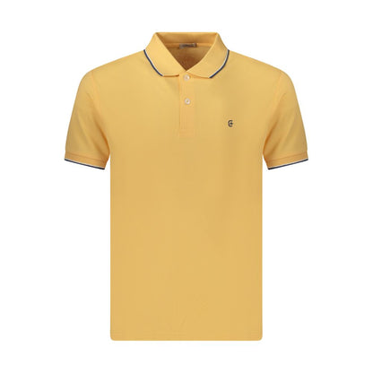 Polo Shirt by Coveri Moving for men in cotton orange presents a crisp silhouette, artfully detailed with a crisp and crisp .