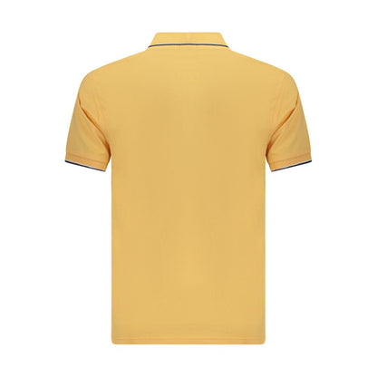 Polo Shirt by Coveri Moving for men in cotton orange presents a distinguished silhouette, showcasing a sophisticated and distinguished for a truly distinguished finish.