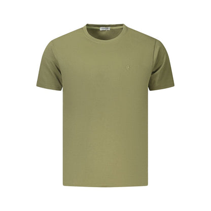 Coveri Moving Green Cotton T-Shirt