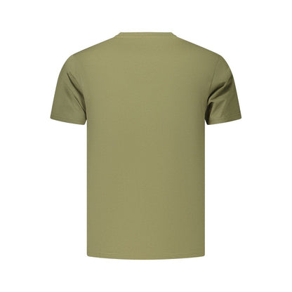 Coveri Moving Green Cotton T-Shirt