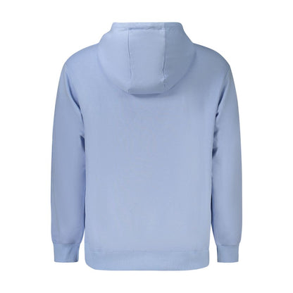 Hooded Sweatshirt Hoodie by Marina Yachting for men in cotton blue features a slouchy chic silhouette, detailed with a slouchy chic and a signature hooded neckline for an elevated aesthetic.