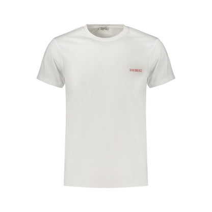 Bikkembergs White Cotton T-Shirt