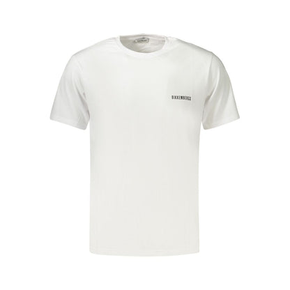 Bikkembergs White Cotton T-Shirt