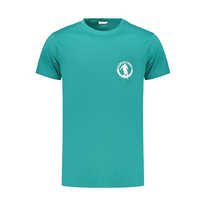 Bikkembergs Green Cotton T-Shirt