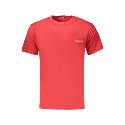 Bikkembergs Red Cotton T-Shirt