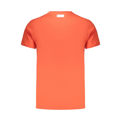 Bikkembergs Orange Cotton T-Shirt
