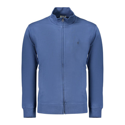 Coveri Moving Blue Cotton Sweatshirt