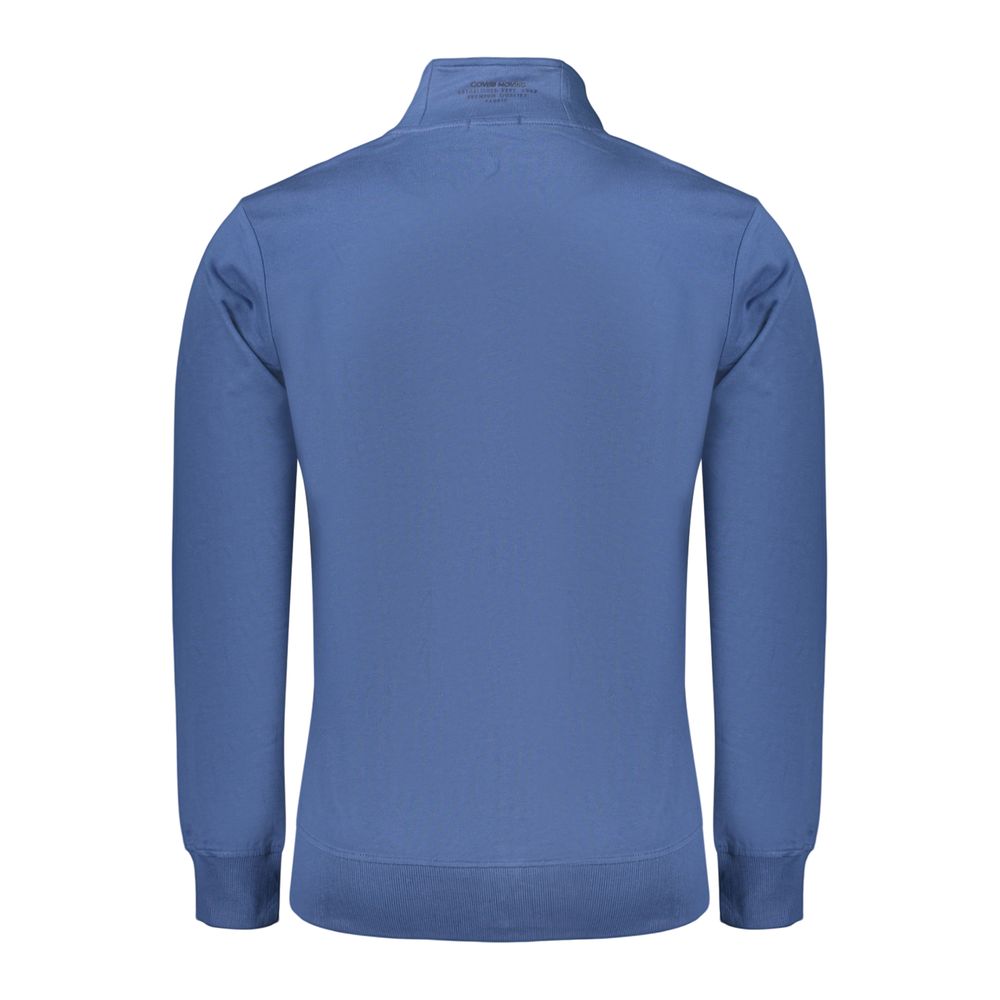 Coveri Moving Blue Cotton Sweatshirt