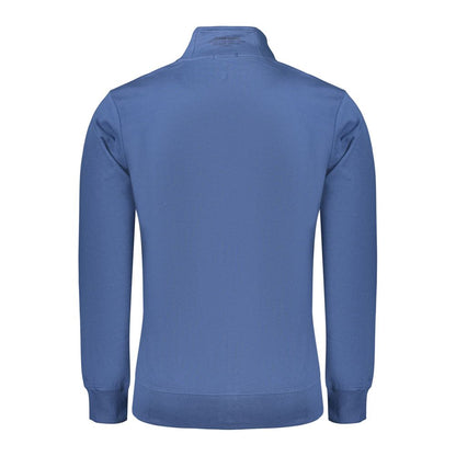 Coveri Moving Blue Cotton Sweatshirt