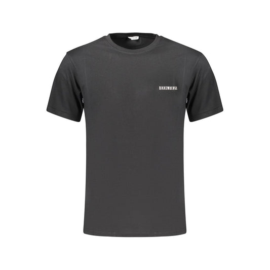 Bikkembergs Black Cotton T-Shirt