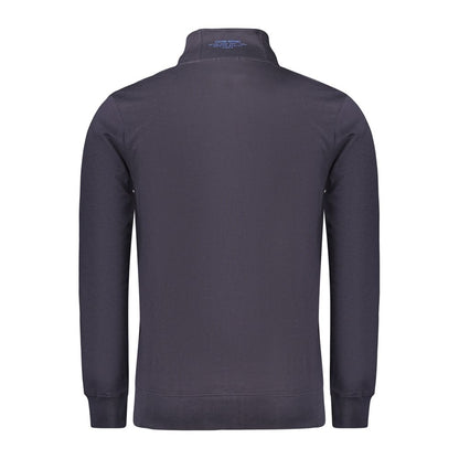 Coveri Moving Blue Cotton Sweatshirt