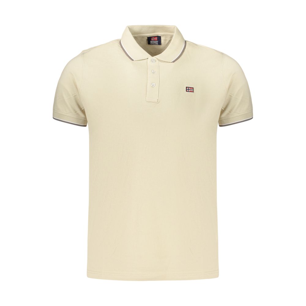 This Polo Shirt by Norway 1963 for men in cotton beige presents a flawless silhouette, showcasing flawless detailing and a refined for a truly flawless aesthetic.
