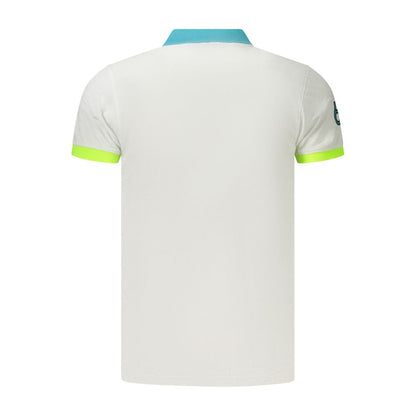 Norway 1963 White Cotton Polo Shirt