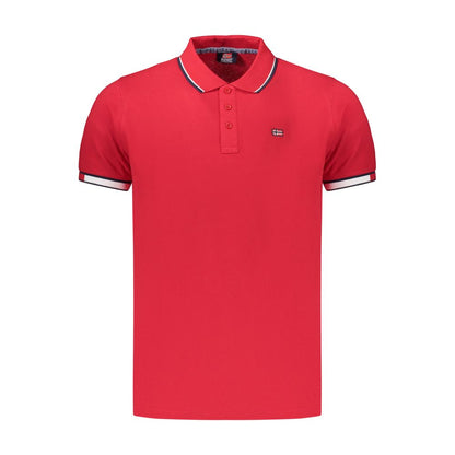 Norway 1963 Red Cotton Polo Shirt
