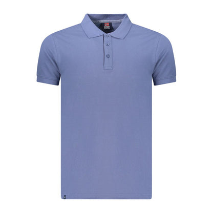 Norway 1963 Blue Cotton Polo Shirt