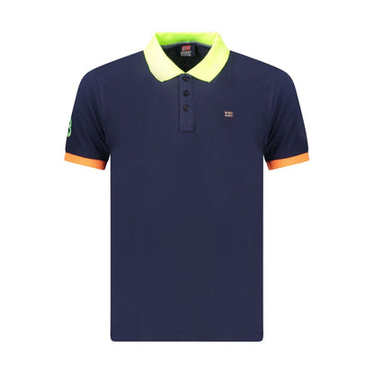 Norway 1963 Blue Cotton Polo Shirt