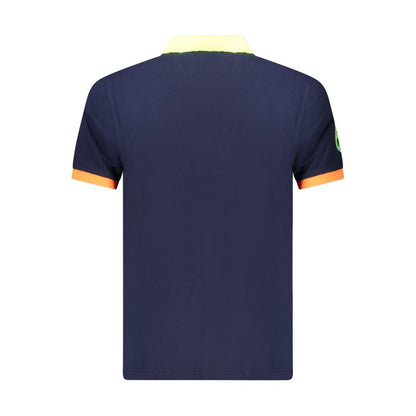 Norway 1963 Blue Cotton Polo Shirt