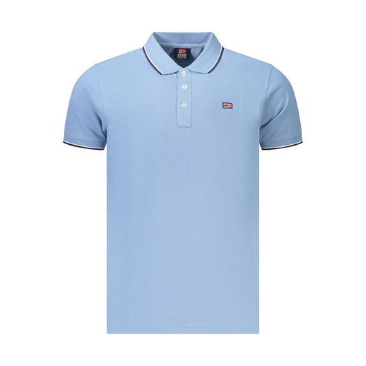 Polo Shirt by Norway 1963 for men in cotton azzurro showcases a enviable silhouette, featuring a refined and for a enviable finish.