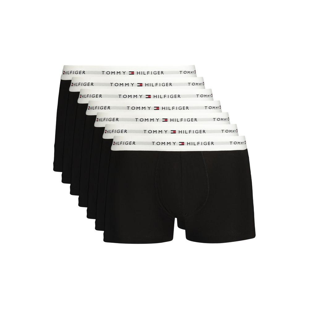 Tommy Hilfiger Men's Stretch Cotton Underwear Boxer Shorts - Black