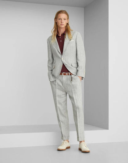 Brunello Cucinelli Multicolor Cotton Polo Shirt