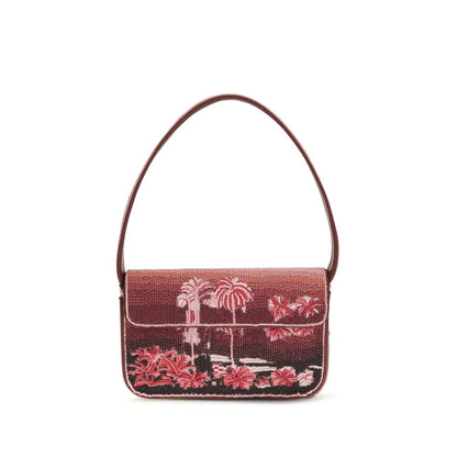 Staud Multicolor Other Fibres Shoulder Bag