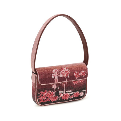 Staud Multicolor Other Fibres Shoulder Bag