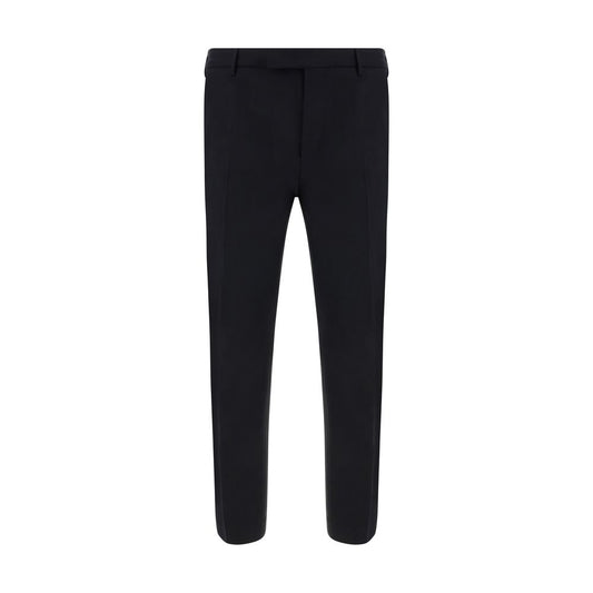 PT Pantaloni TORINO Black Elastane Dress Pants