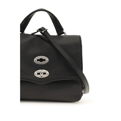 Shoulder Bag by Zanellato for women in bos taurus calf leather black & multicolor features a effortless sophistication silhouette, secured by a zipper with ample and versatile shoulder-strap, handle & adjustable-strap for a effortless sophistication finish.