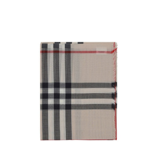 Burberry Brown Silk Scarf