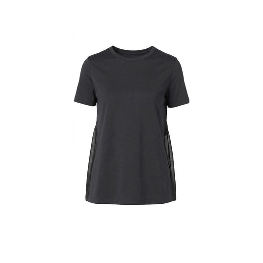 Herno Black Cotton T-Shirt
