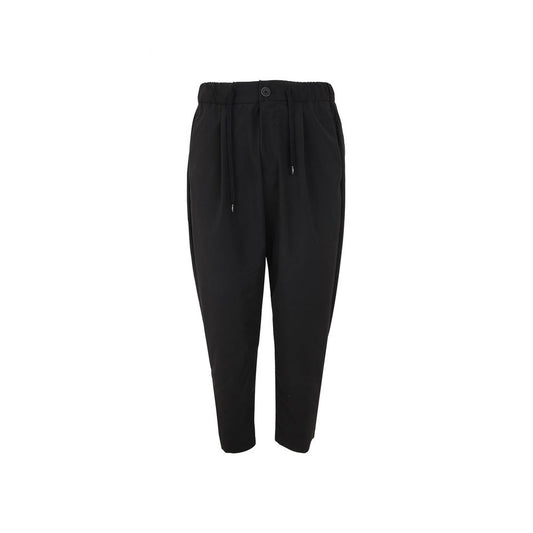 Herno Black Polyester Casual Pants