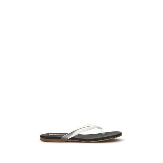 Senso Black Rubber Flip-Flop Sandals
