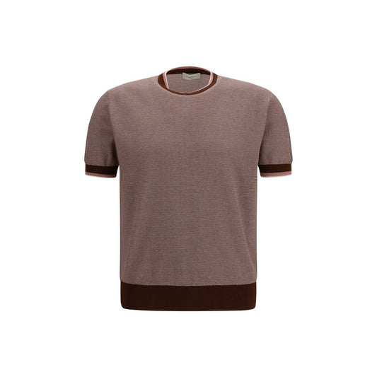 Piacenza Cashmere Multicolor Cotton Polo Shirt