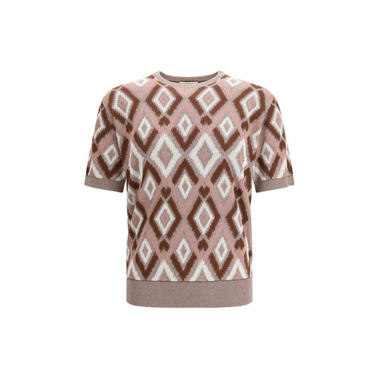 Piacenza Cashmere Multicolor Cotton Sweatshirt