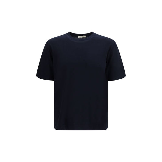 Piacenza Cashmere Blue Cotton T-Shirt