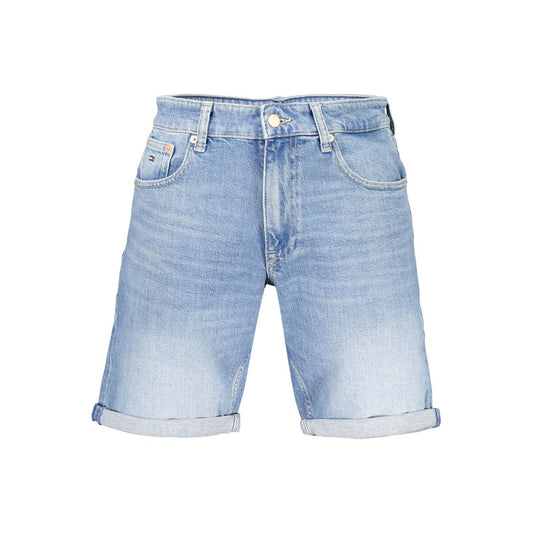 Tommy Hilfiger Men's Stretch Denim Cotton Shorts - Azzurro Signature