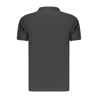 Norway 1963 Black Cotton Polo Shirt