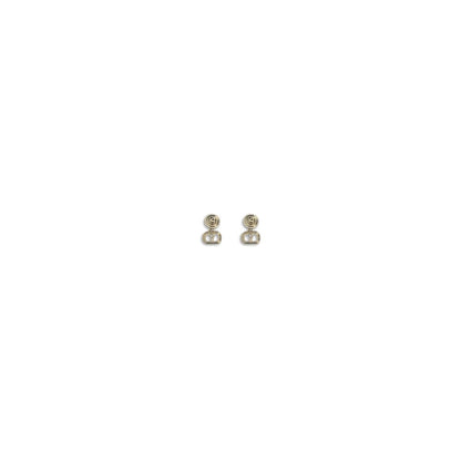 Valentino Garavani Bicolor Brass Earrings