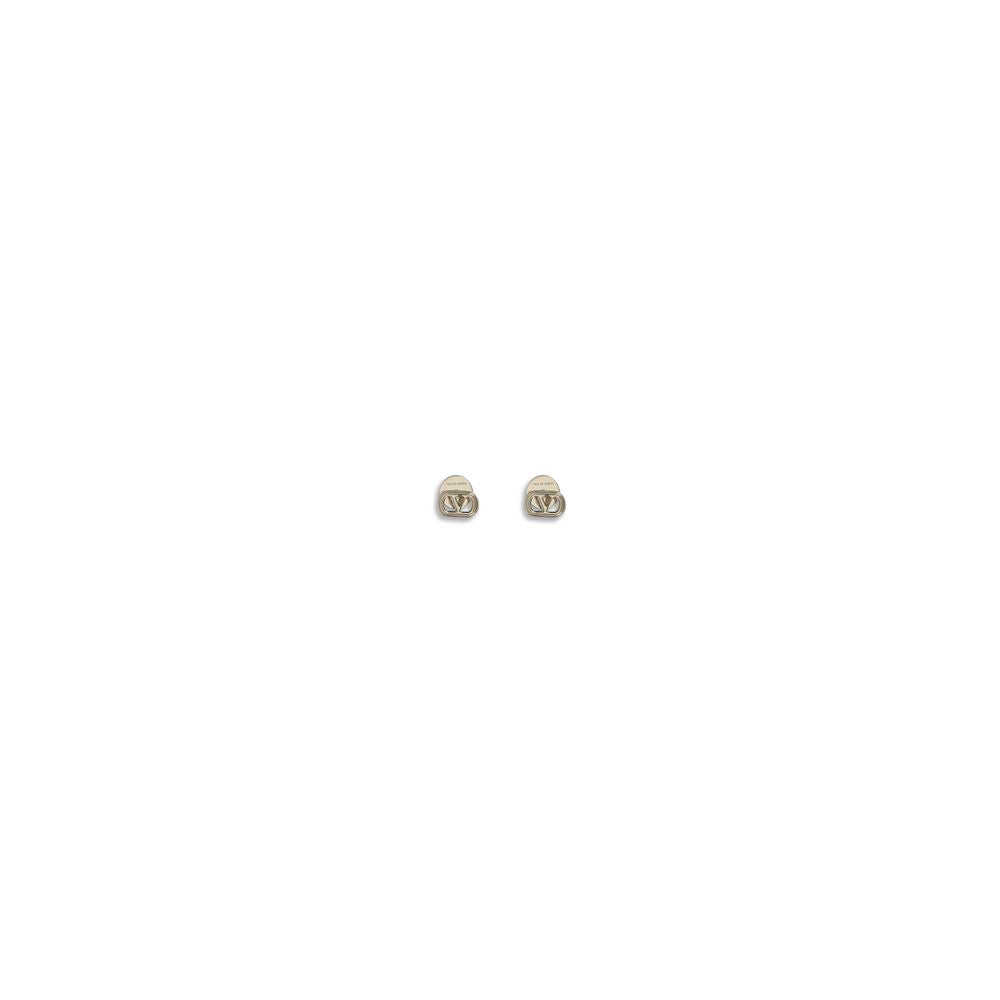 Valentino Garavani Gold Brass Earrings