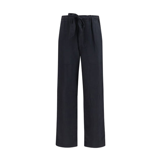 Marant Etoile Black Viscose Casual Pants