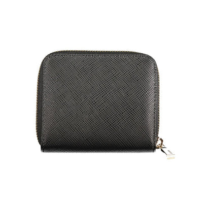 Wallet by Guess Jeans for women in polyurethane black & signature showcases a discerning silhouette, artfully capturing the essence of Isola Polyurethane Wallet with its functional .