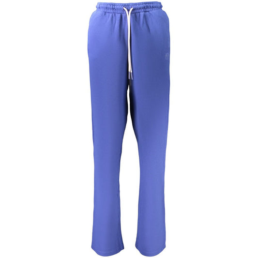 Sweatpants by North Sails for women in cotton blue, signature & print, featuring a athletic athletic and long with a athletic and high-performance .