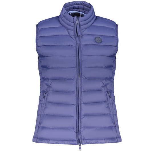 Vest by North Sails for women in polyester blue & signature showcases a dynamic silhouette, perfectly balancing pockets with a dynamic for a sophisticated, high-fashion look.